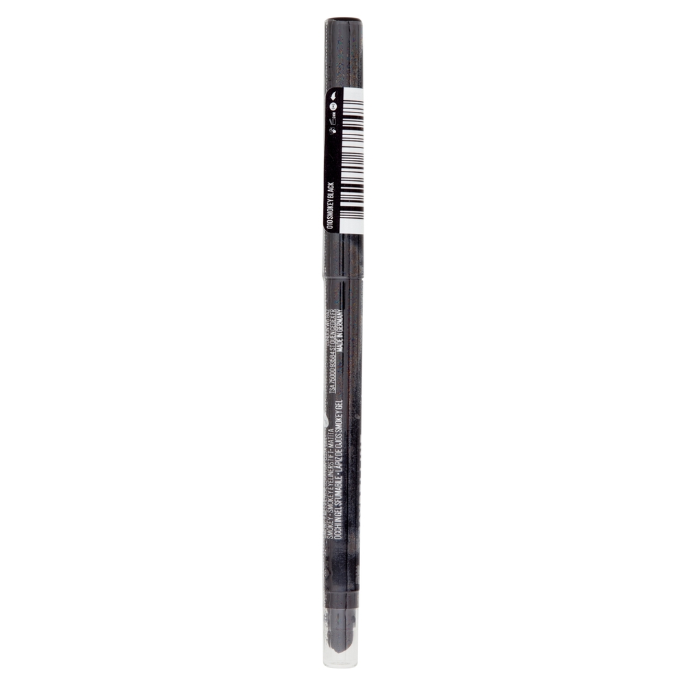 Maybelline New York, Matita Occhi in Gel Tattoo Liner Smokey, Lunga Tenuta, Waterproof, Black